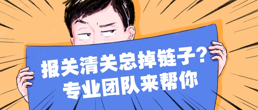 报关清关总掉链子？专业团队出手，省心多了