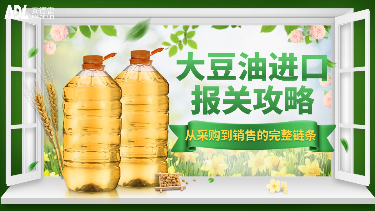 大豆油进口报关攻略：从采购到销售的完整链条
